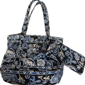 Vera Bradley purse and matching wallet